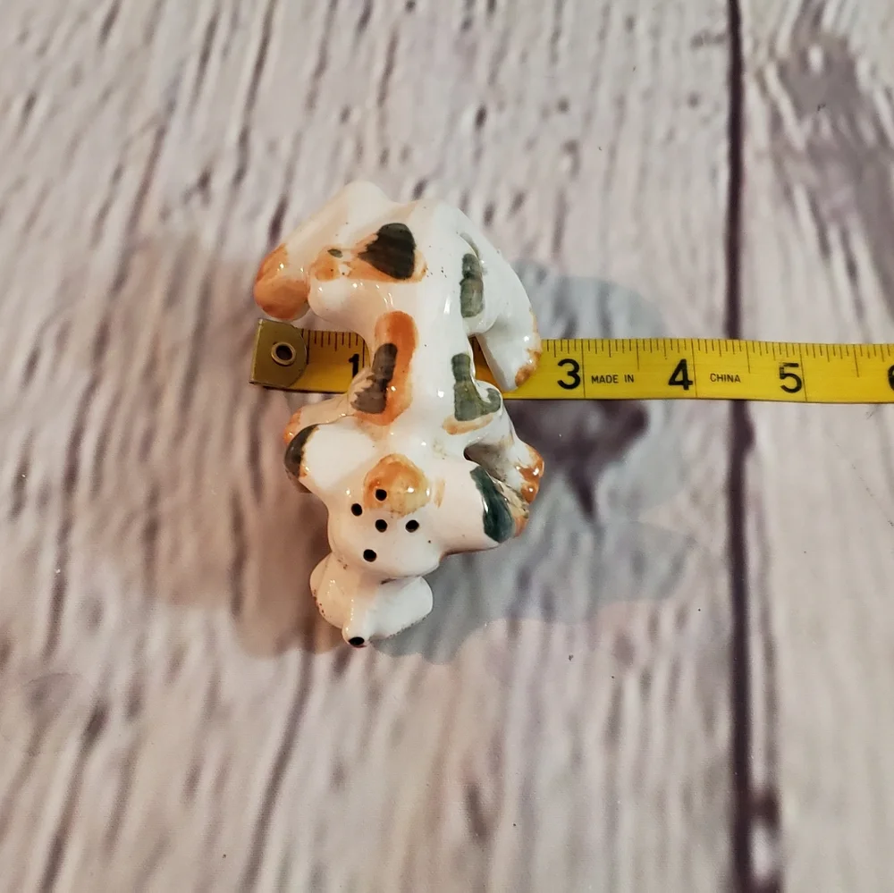 Vintage Naughty Dog Salt Pepper Shakers Single